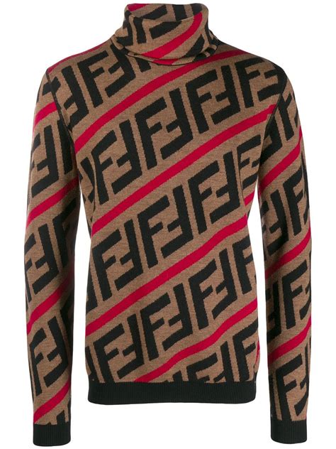 men fendi jumper|fendi turtleneck men's.